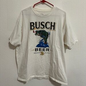 Busch light fish vintage tshirt xl